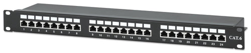 Pannello Patch STP 24 Posti RJ45 Cat.6