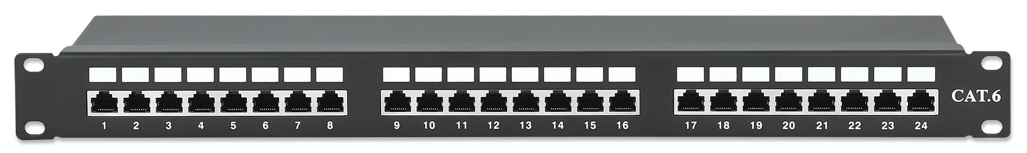 Pannello Patch STP 24 Posti RJ45 Cat.6