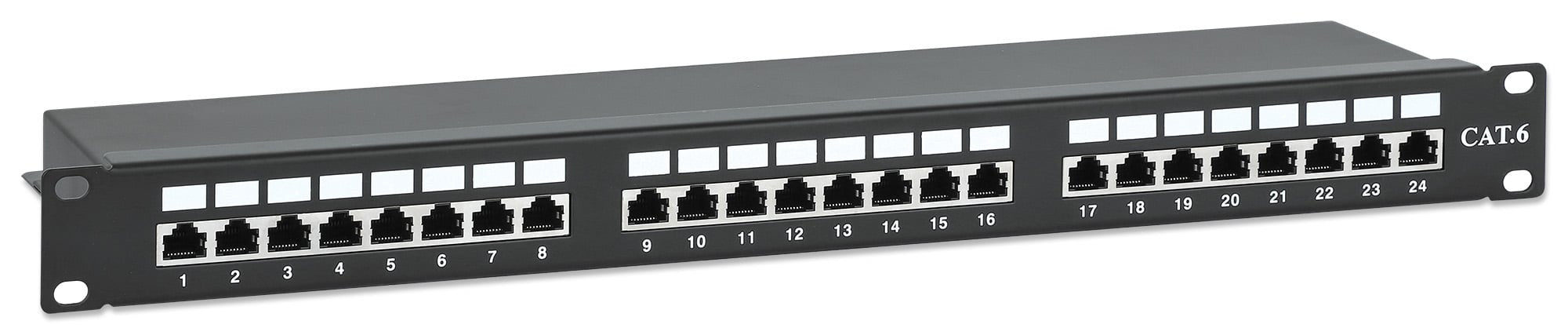 Pannello Patch STP 24 Posti RJ45 Cat.6