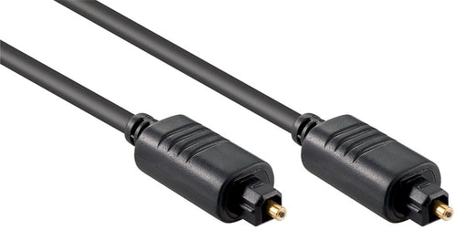 Cavo Audio Ottico Digitale Toslink (SPDIF) M/M 1m ø 5mm