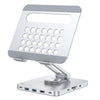 Supporto per Tablet Hub Docking Station USB-C&trade 8 in 1
