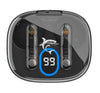 Auricolari Wireless Bluetooth v5.3 Custodia di Ricarica con Display Nero