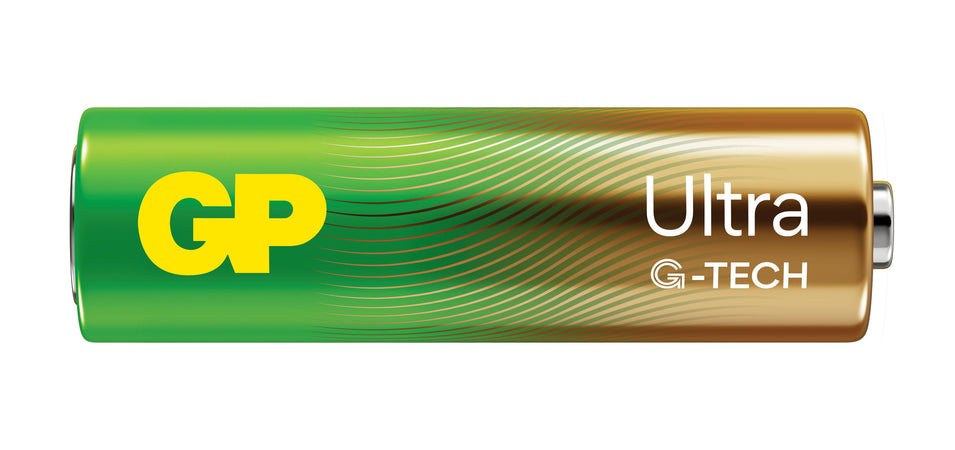 Confezione 4 Batterie GP Ultra Alcaline Stilo AA 15AU/LR6