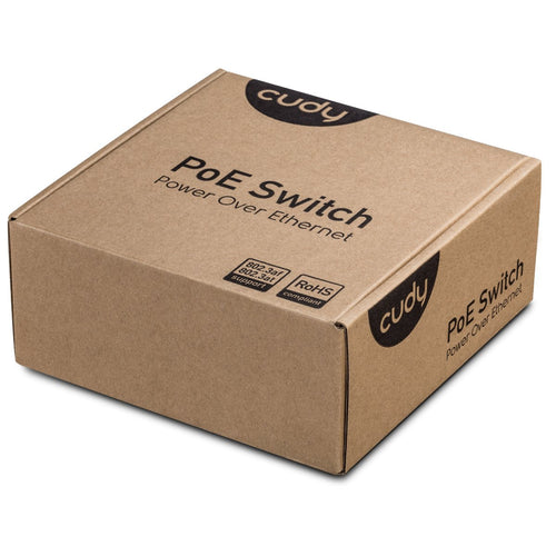 Unmanaged Switch Gigabit POE+ 5 porte, GS1005P