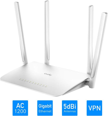 Router WiFi Dual Band AC1200 Gigabit, WR1300