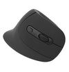 Mouse Verticale Ottico Ergonomico Wireless Nero