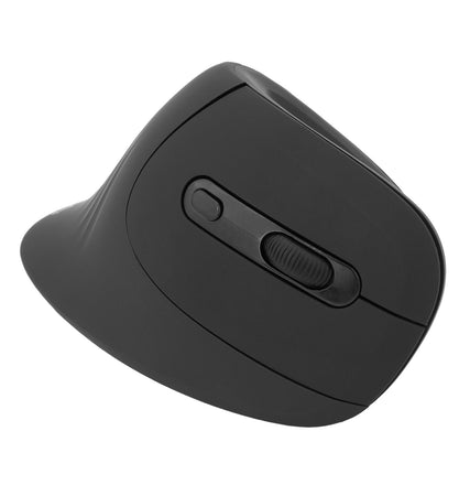 Mouse Verticale Ottico Ergonomico Wireless Nero