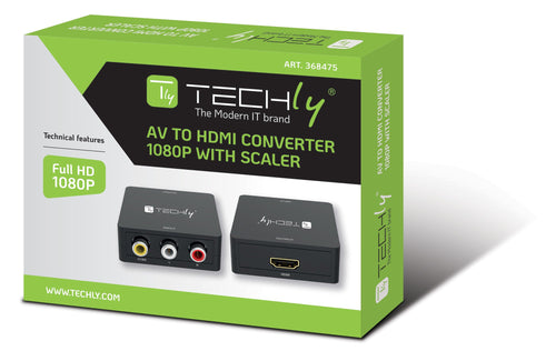 Mini Convertitore Video Composito a HDMI 720p 1080p con Cavo USB
