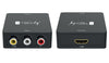 Mini Convertitore Video Composito a HDMI 720p 1080p con Cavo USB
