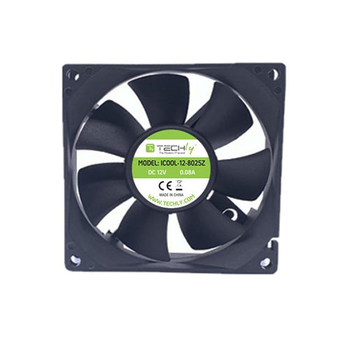 Ventola per PC 80x80x25 12V