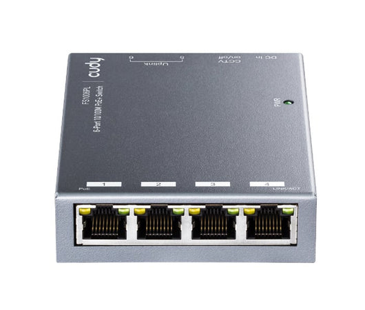 Switch PoE+ a 6 porte 10/100M, FS1006PL