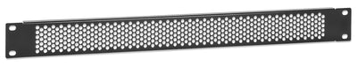 Pannello Cieco Ventilato per Armadi Rack 19'' 1U Nero