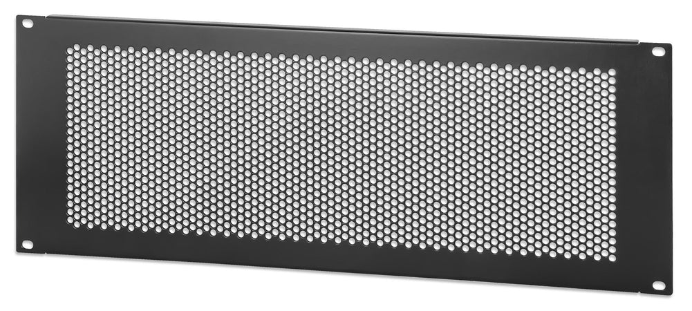 Pannello Cieco Ventilato per Armadi Rack 19'' 4U Nero