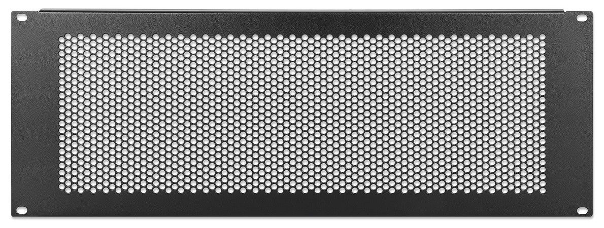 Pannello Cieco Ventilato per Armadi Rack 19'' 4U Nero