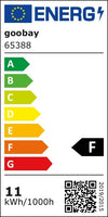 Lampadina E27 Bianco Caldo Satinato 11W, Classe F