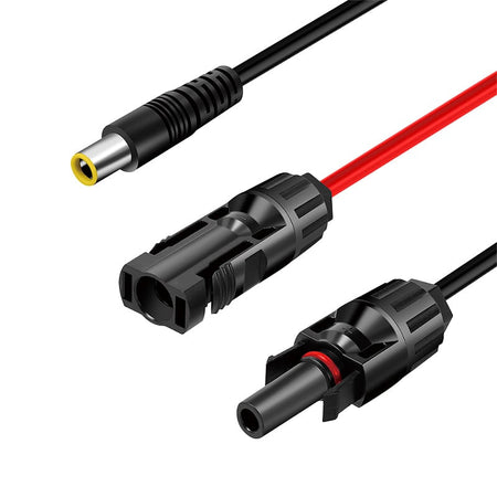 Cavo Adattatore Pannello Solare DC7909/M a 2x MC4/MF Rame Nero/Rosso 1,8m