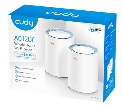 Sistema Wi-Fi Mesh AC1200 Dual Band per Tutta la Casa, M1200 2pz