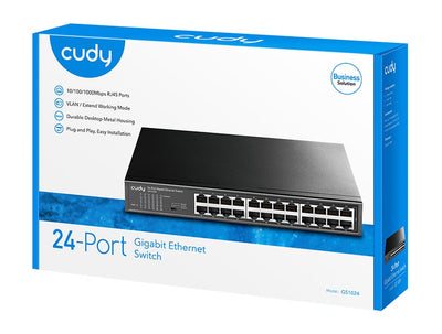 Switch Gigabit Ethernet a 24 Porte, GS1024