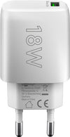 Caricabatterie Ricarica Rapida USB QC 3.0 (18 W) Bianco