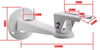 Supporto da Soffitto o Parete per Telecamere e Proiettori, BWM1