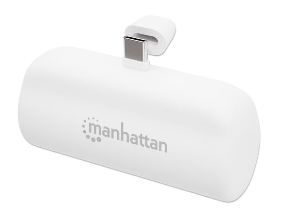 Power Bank PD 5000 mAh con Presa USB-C&trade Integrata 20W Bianco