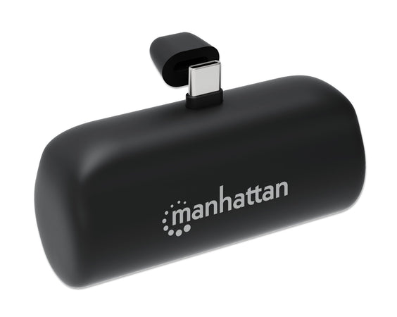 Power Bank PD 5000 mAh con Presa USB-C&trade Integrata 20W Nero