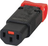 Connettore VDE F per Assemblaggio Cavi Dispositivi a Freddo con Blocco IEC-Lock+