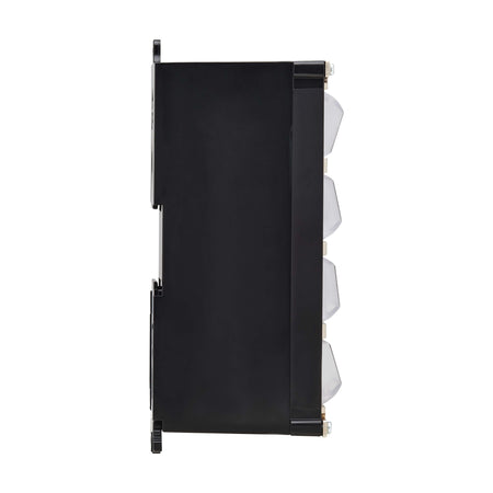Pannello Patch Keystone 8 porte per Guida DIN e Montaggio a Parete con Messa a Terra