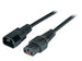 Cavo Prolunga C14 180° a C13 180° con Blocco IEC 2m