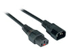 Cavo Prolunga C14 180° a C13 180° con Blocco IEC 2m