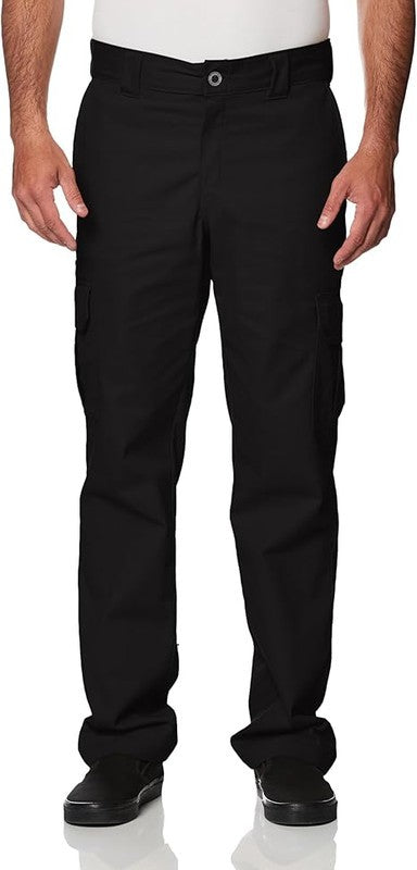 Dickies Pantaloni Cargo Elasticizzati, Taglio Regular, Uomo, Nero
