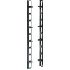 Coppia Canala Gestione Cavi Verticale 42U Nero