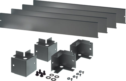 Zoccolo 600 x 1000 mm per Armadi Rack Serie NextGen Nero