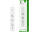 Multipresa Intelligente 3 Prese Schuko 4 USB Controllo Vocale, R6132