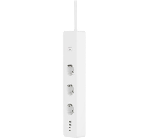 Multipresa Intelligente 3 Prese Schuko 4 USB Controllo Vocale, R6132