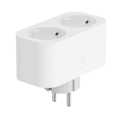 Presa Intelligente 2xSchuko IP20 Controllo Vocale Alexa, R6153