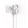 Presa Intelligente 2xSchuko IP20 Controllo Vocale Alexa, R6153