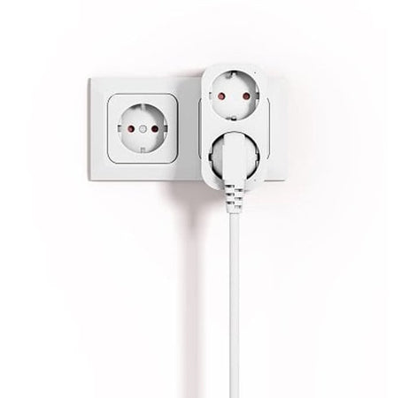 Presa Intelligente 2xSchuko IP20 Controllo Vocale Alexa, R6153