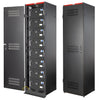 Armadio Rack 19'' 600x600 20U per Batterie Fotovoltaico Nero