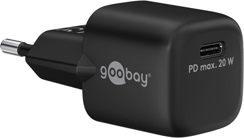 Alimentatore Caricatore Rapido USB-C&trade PD GaN Nano 20W 3A Nero