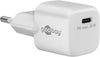 Alimentatore Caricatore Rapido USB-C&trade PD GaN Nano 20W 3A Bianco