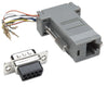 Adattatore Modulare DB 9p. M / RJ45 8 fili