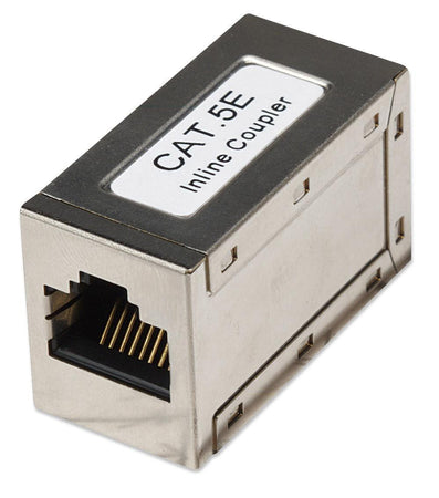 Accoppiatore RJ45 Schermato Cat. 5E Femmina/Femmina