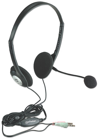Cuffie Stereo con Microfono e Regolazione del Volume