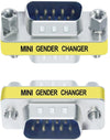 Mini Gender Changer Standard DB 9 poli M/M