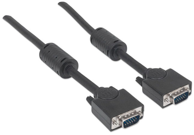Cavo Monitor Svga M/M con ferrite da 1,8 m