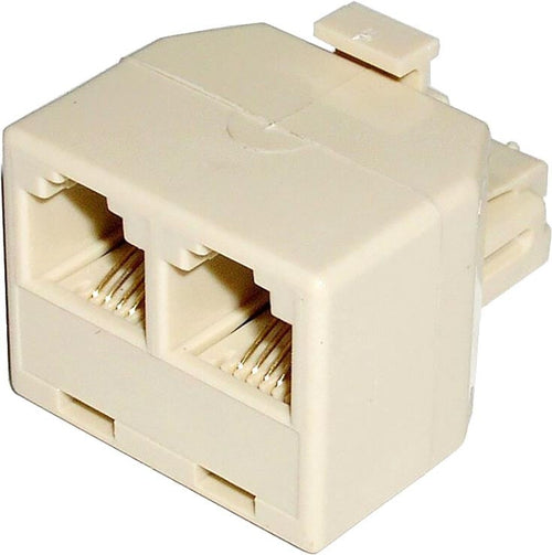 Accoppiatore telefonico duplex 6P6C M a 2x 6P4C F