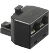 Accoppiatore telefonico 8P8C M a 2x 8P8C F