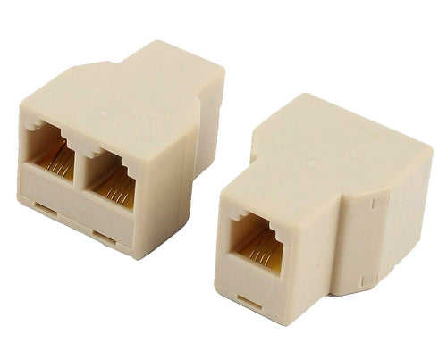 Accoppiatore telefonico 2x 6P6C F a 6P6C F