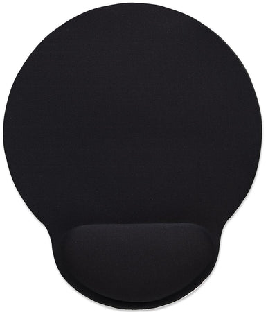 Tappetino con Cuscinetto Poggiapolso in Gel Nero